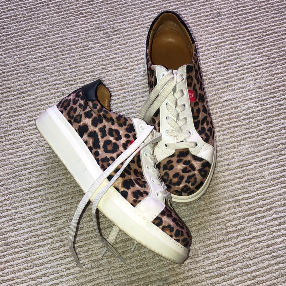 Veronica Beard cheetah shoes